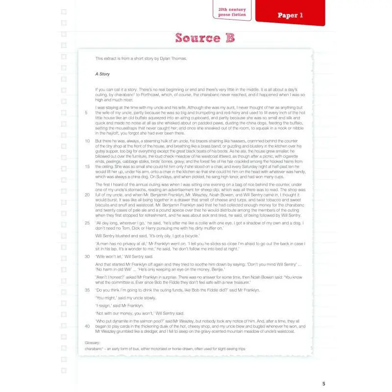 بيرسون مراجعة AQA GCSE نموذج اللغة الإنجليزية الإجابة المصنف لعام 2025 و2026 امتحان بيرسون بيرسون التعليم 9781292230221