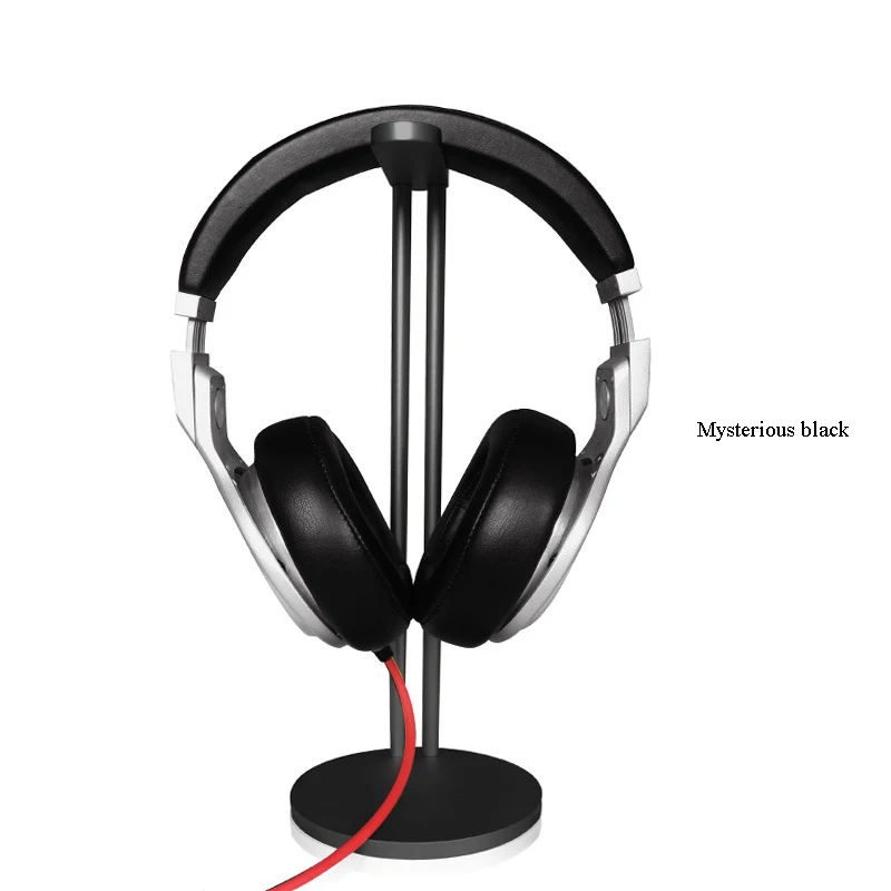 Alloy Headphone Stand Holder Rack Sturdy Gaming Headset Bluetooth Earphone Hanger With Solid Base For Table Desk Storage