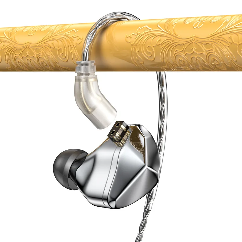 

BL-07 10mm Fiber Diaphragm In-Ear HIFI Fever Headphones, Metal Earplugs