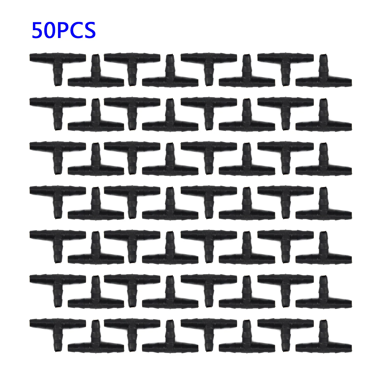 50Pcs/Set Pro 2019 Tee Joints Hose High Irrigation System Drip Plant Tee Joint Timer 50Pcs/Set Pro 2019 Tee Joints