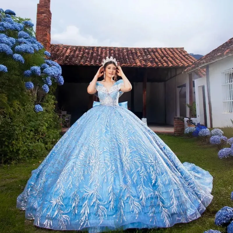Рисунок 4 - Блестящее платье Quinceanera цвета