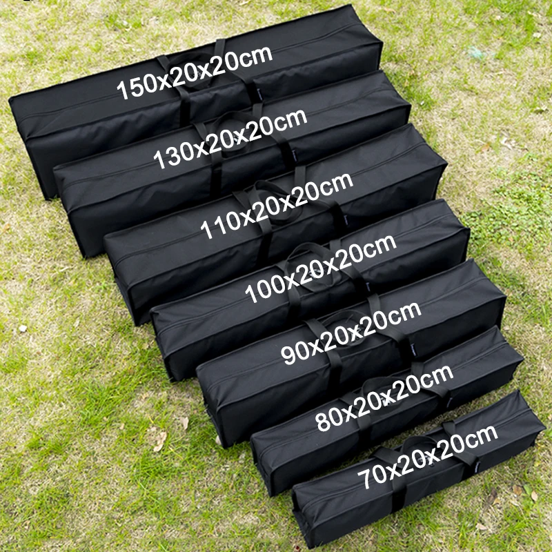 Bolsa de almacenamiento para dosel de acampada, soporte para artículos diversos resistente al desgaste, gran capacidad, multifunción con asa para bolsa de almacenamiento