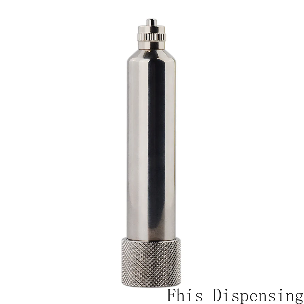 New Style 10cc High Temperature Resistant Syringe Corrosion-Resistant Stainless Steel Barrel Dispensing Syringe