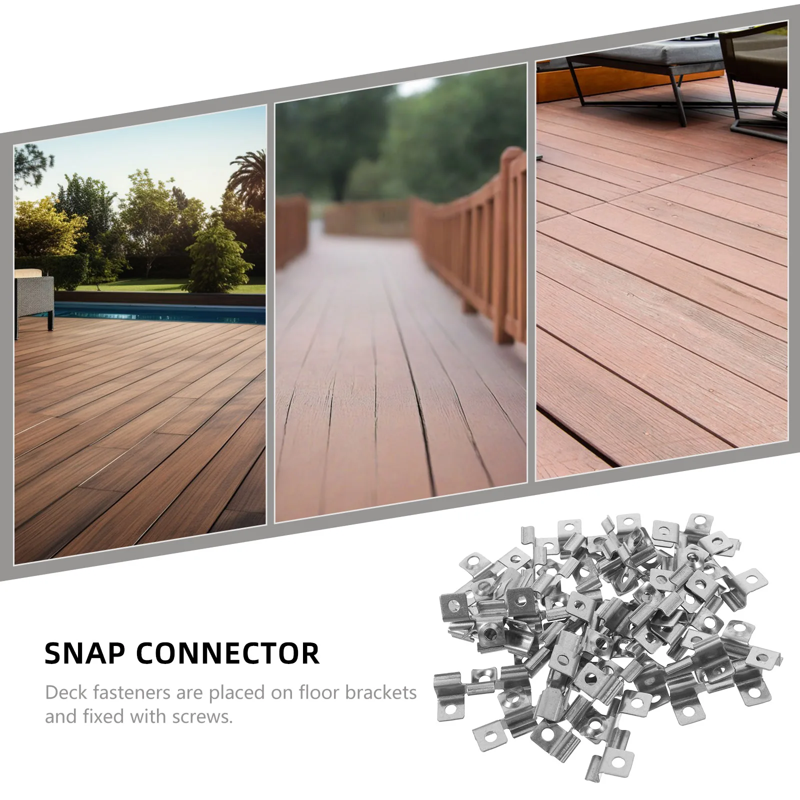 Рисунок 3 - проставки для палубной доски из нержавеющей стали