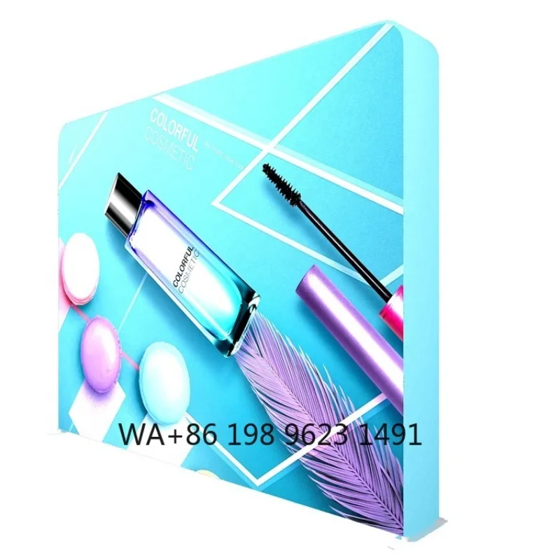 Portable Tension Fabric Backlit SEG 3D Lightbox Led Light Box Trade Show Exhibition Advertising Backdrop Display Stand view 4