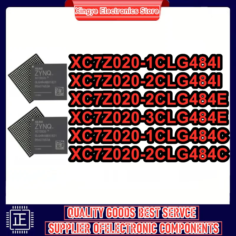 

Микросхемы XC7Z020-1CLG484C, XC7Z020-1CLG484I, XC7Z020-2CLG484C, XC7Z020-2CLG484E, XC7Z020-2CLG484I, XC7Z020-3CLG484E, XC7Z020, XC7Z, XC7 IC Chip