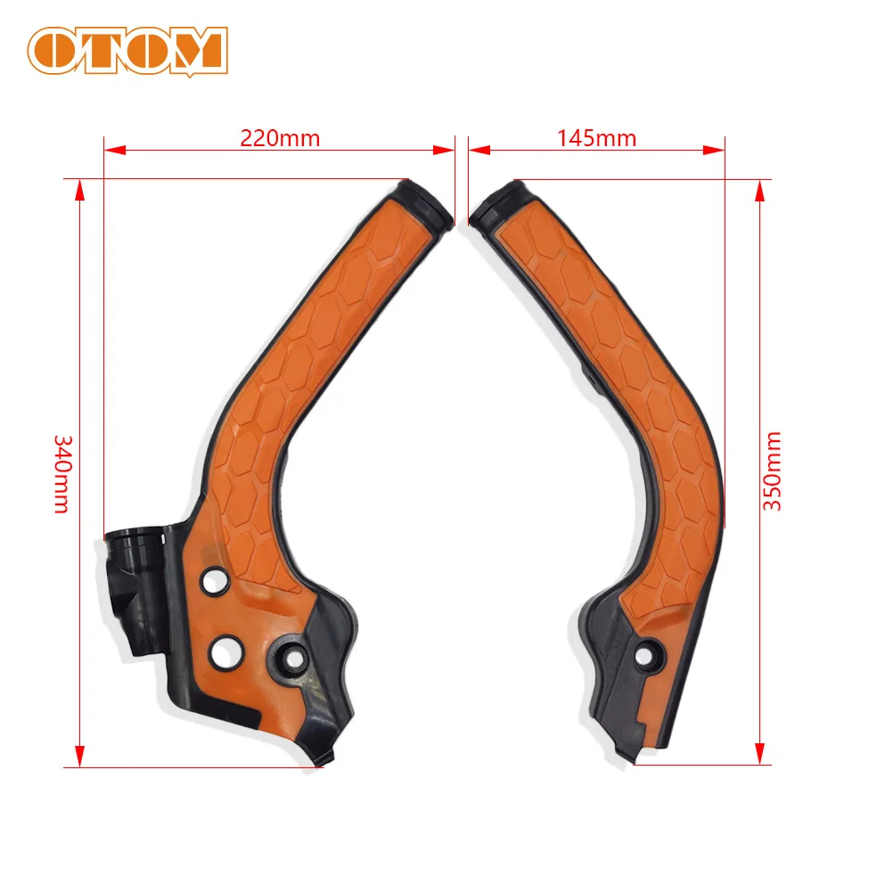 OTOM Dirt Bike Frame Guard Motocross Enduro X-Grip Frameguards Protection Cover For KTM SX SXF XC XCW EXC-F XCF 125 250 300 450