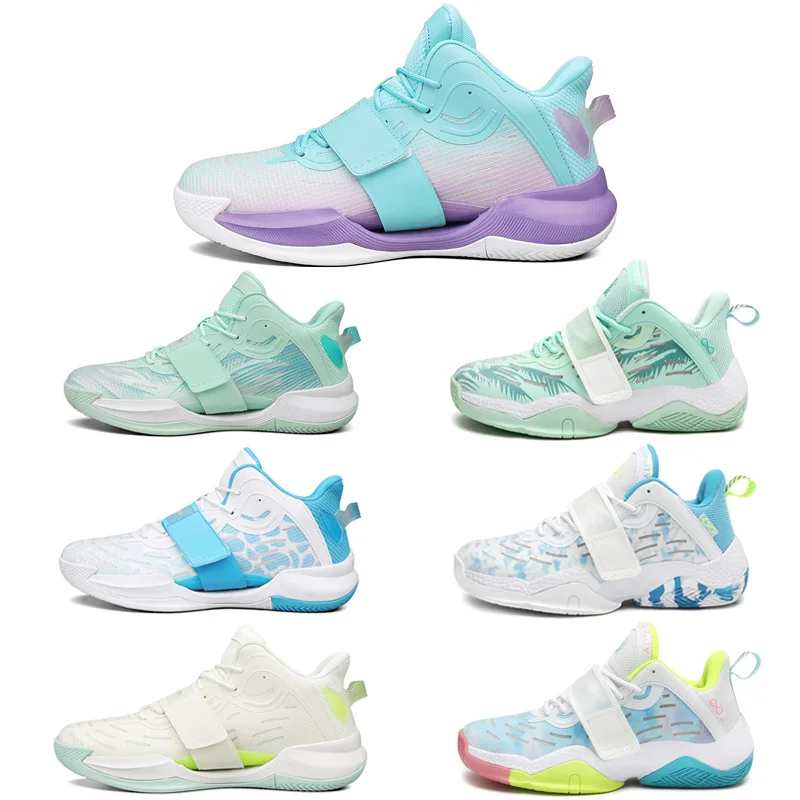 2024 New Summer Basketball Shoes for Teenagers, Wear-resistant, Non-slip, Fashionable, Versatile and Comfortable Sneakers