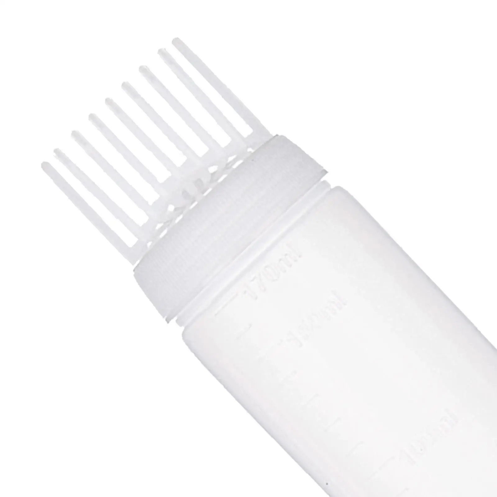 مشط زجاجة قضيب ، فرشاة صبغ الشعر زجاجة