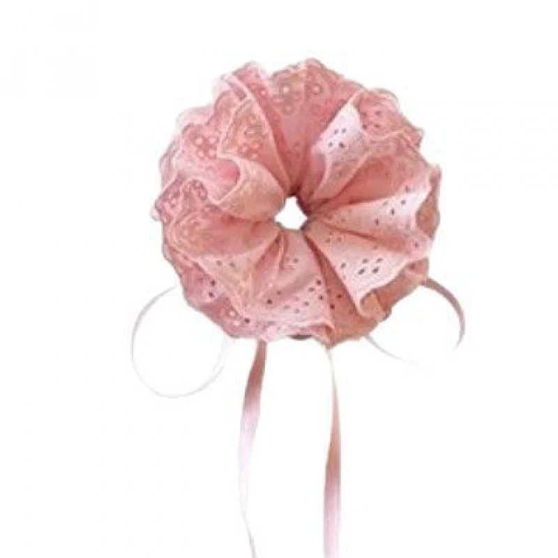 Elegancka czterowarstwowa koronkowa wstążka koronkowa pusta szeroka gumka do włosów dla kobiet dziewczynki moda słodka ozdoba do włosów