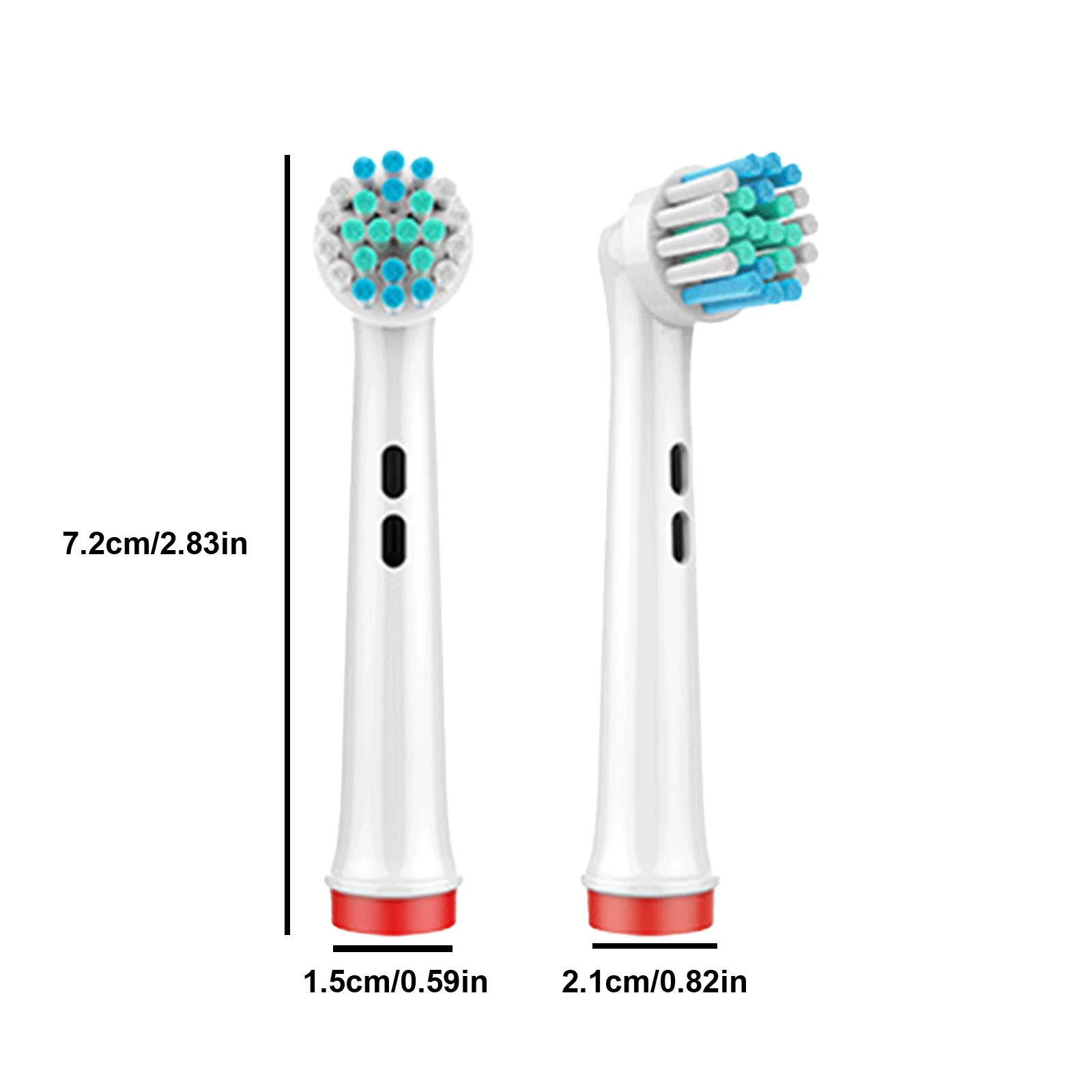 หัวแปรงสีฟันไฟฟ้าฟันขาวทุกวันทําความสะอาด/Precison ทําความสะอาด/Soft Care ฟันสําหรับ Oral B Irrigador Bucal