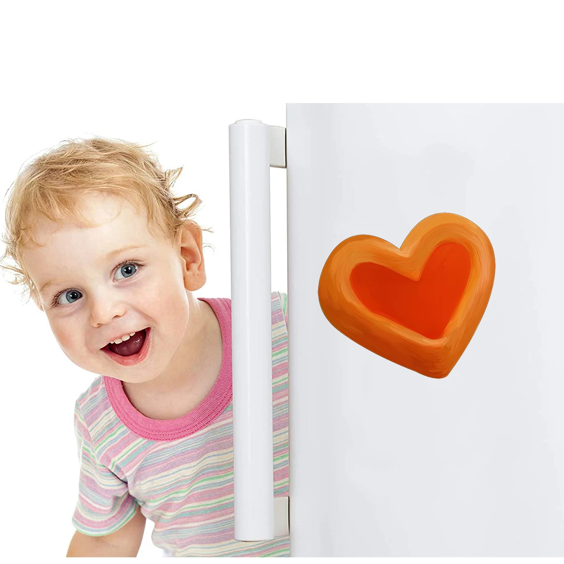 Three Ratels CO44 Colored doughnut sticker dessert shop decal kitchen refrigerator Waterproof sticker self-adhesive
