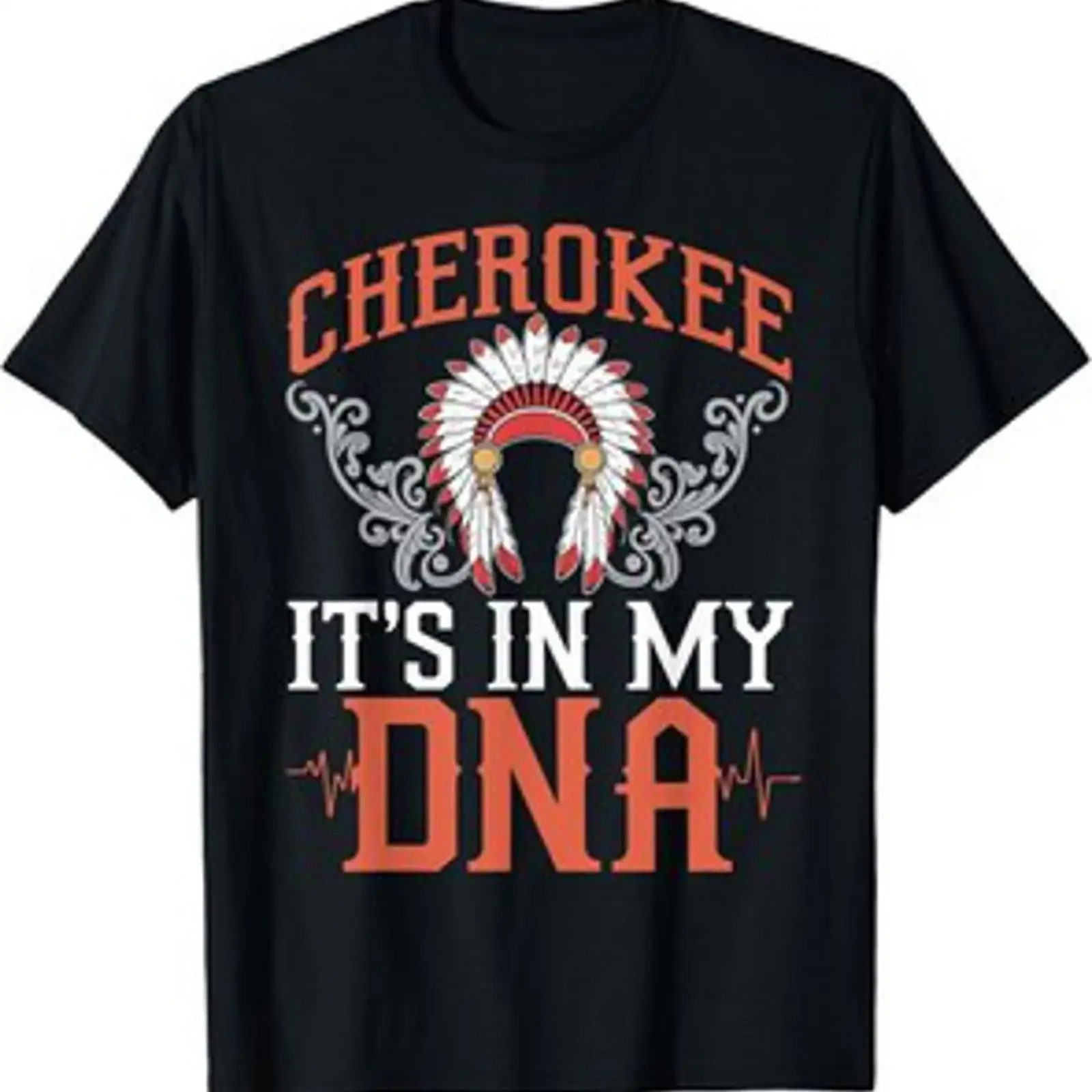 Camiseta del Día de los Pueblos Indígenas Nativos Americanos, la Tribu Cherokee, Estilo Vintage, Unisex, Streetwear