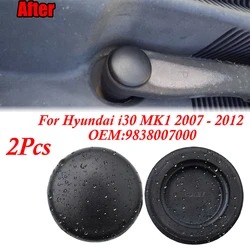 For Hyundai i30 MK1 2007 - 2012 OEM 9838007000 2Pcs/Set Front Wiper Arm Nut Cover Cap Bolt Protector Rust Case