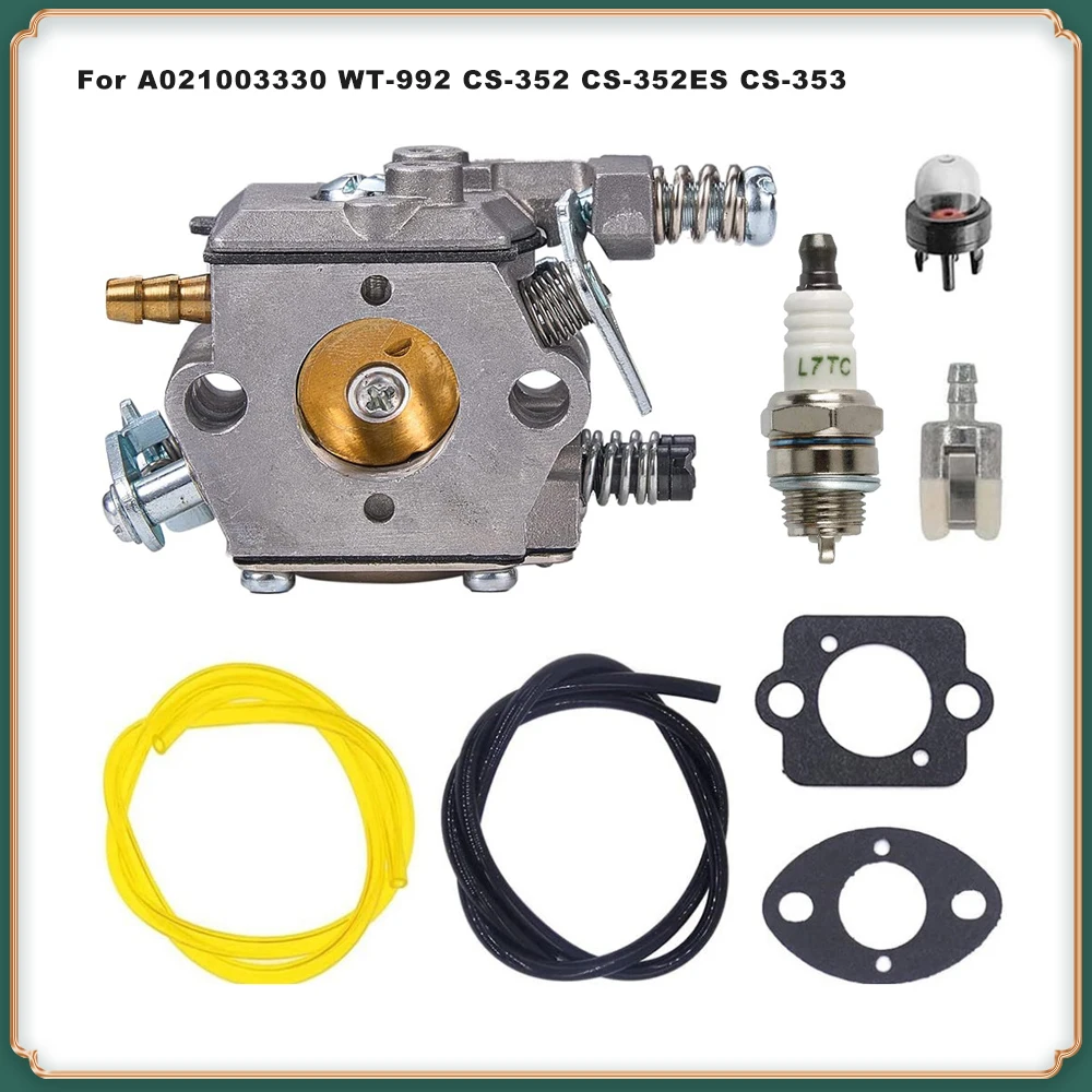 

Replacement Carburetor A021003330 WT-992 for CS352, CS-352ES, CS-353 Chainsaws