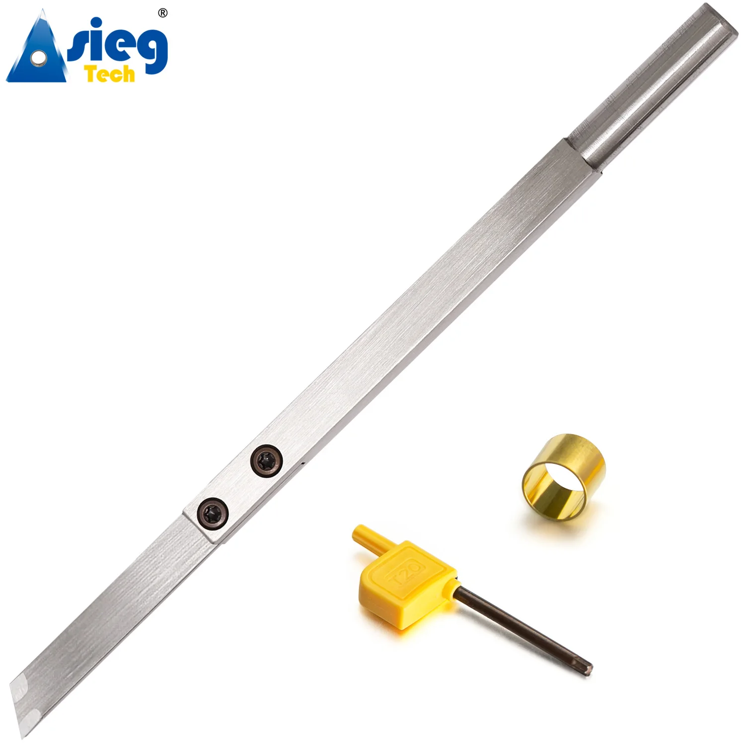 Imagem -02 - Carbide Tip Blades Grooving Tool Ferramentas de Corte Alça de Alumínio para Torno de Madeira Ferramentas de Torno de Madeira