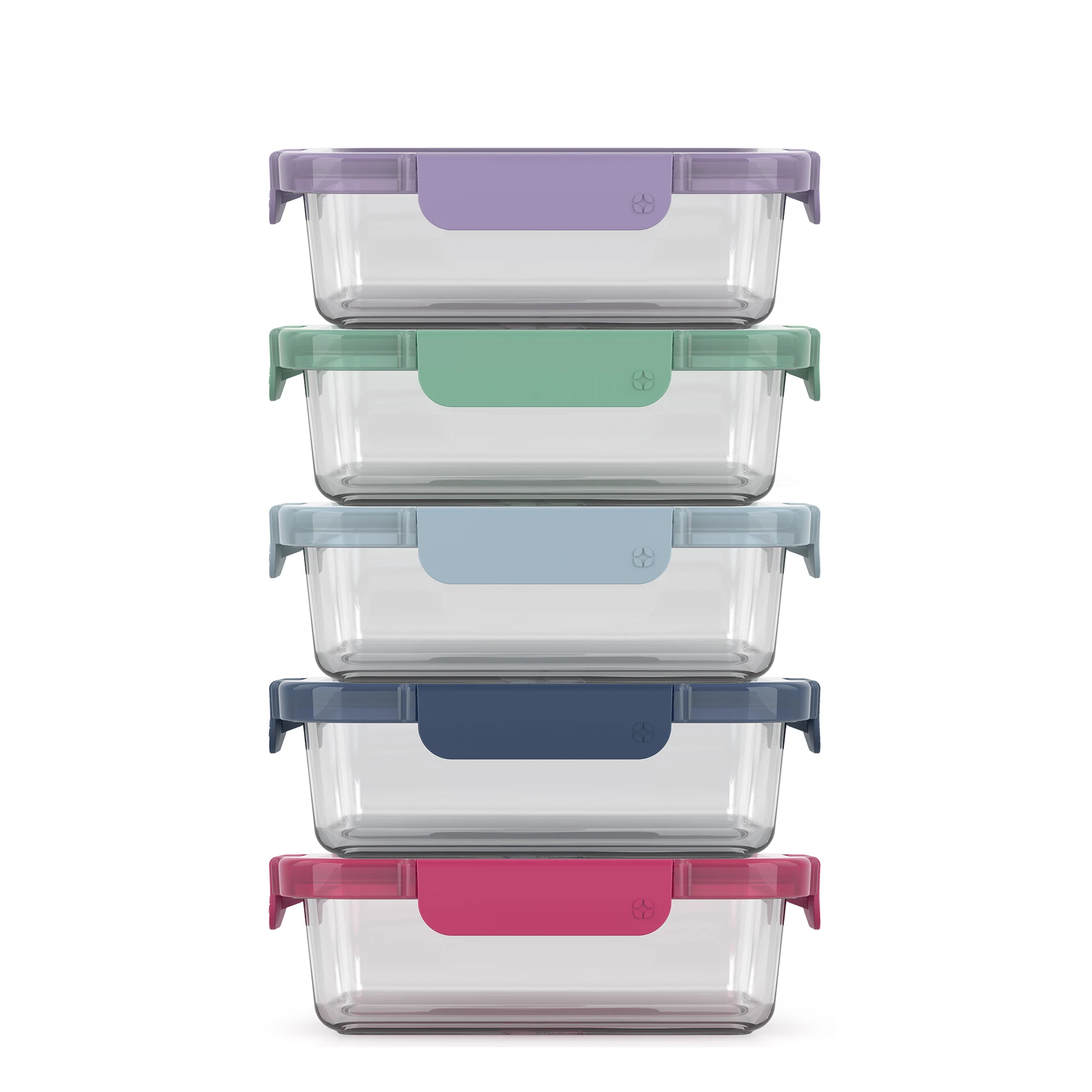 3.4 Cup 10pc Glass Meal Prep Set