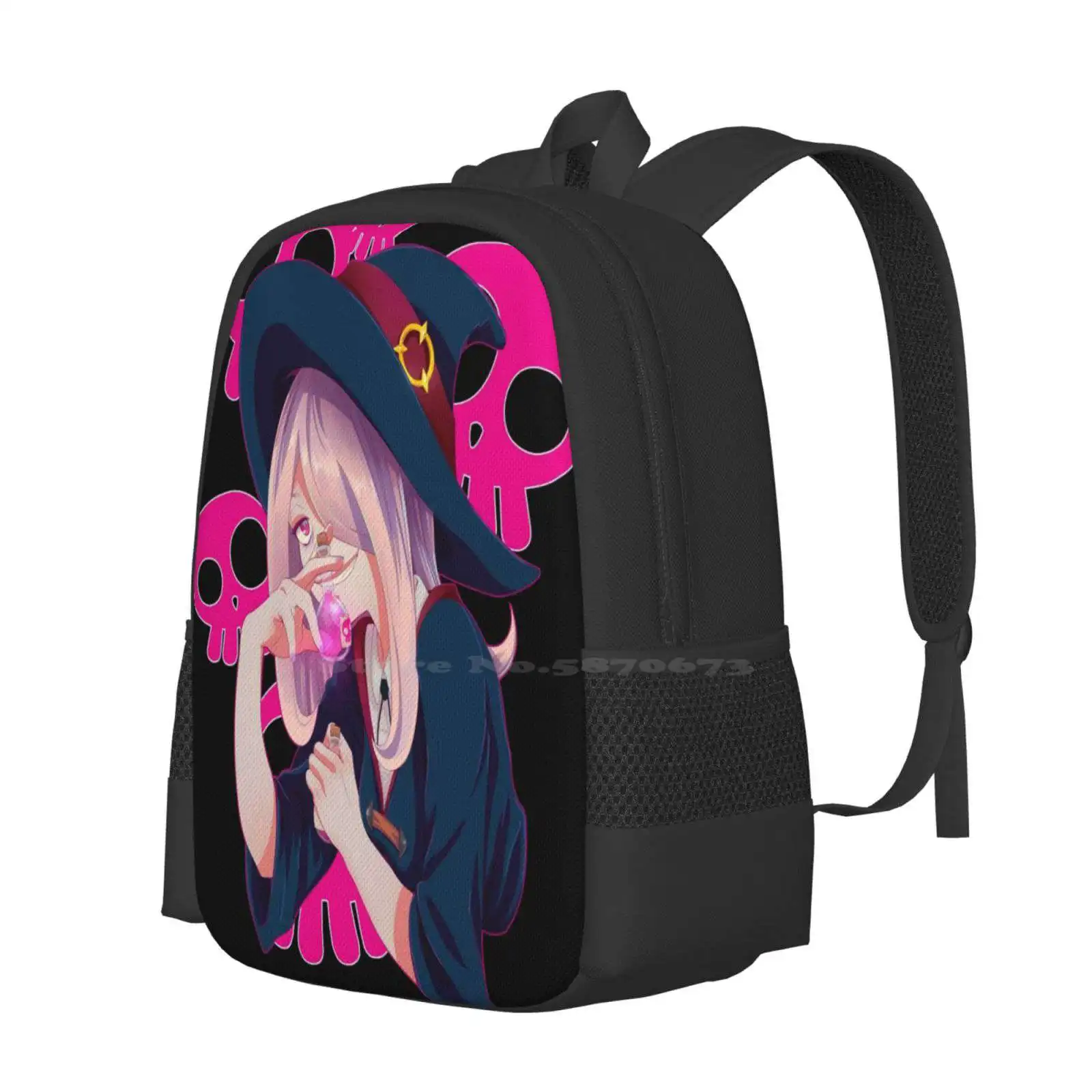 Sucy Hot Sale Schoolbag Backpack Fashion Bags Sucy Little Witch Academia Anime