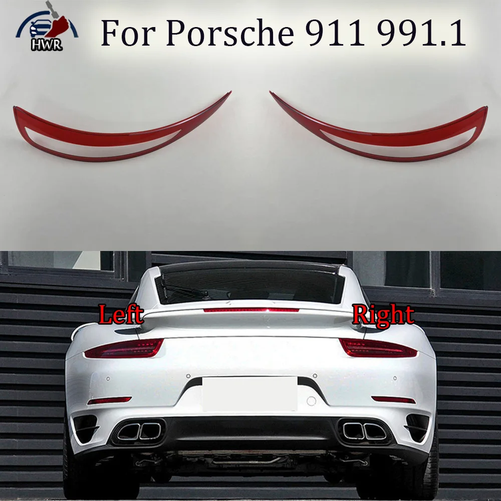 

Car Rear Taillight Shell For Porsche 911 991.1 Brake LightsShell Taillight Lens Replace Auto Rear Lamp Shell lens cover