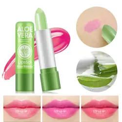 Aloe Vera Lipstick Color Changing Lip Balm Moisturizing Waterproof Anti-dry Cracking Temperature Change Lipstick