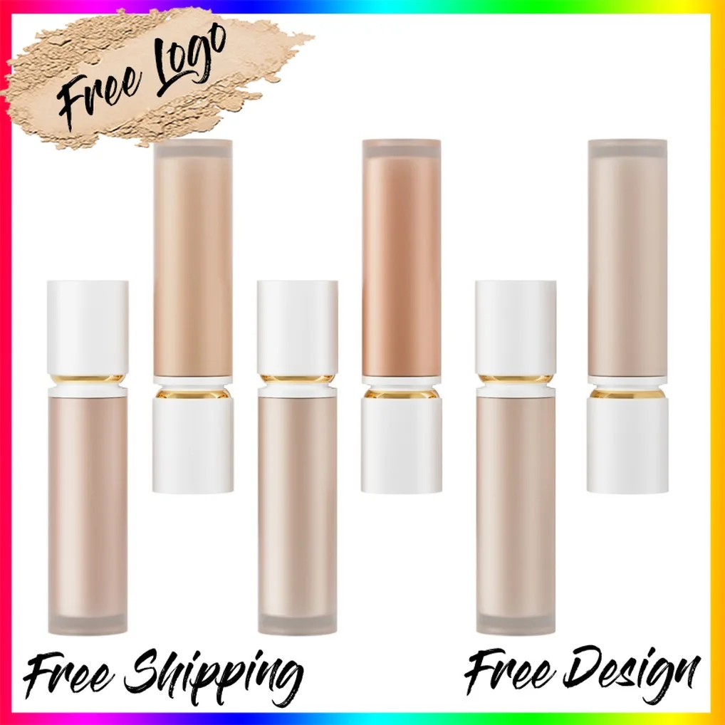 

Private Label Vegan 30 Color Oil Control Liquid Foundation Brightening Concealer Long Lasting Waterproof No Smudge Makeup Custom