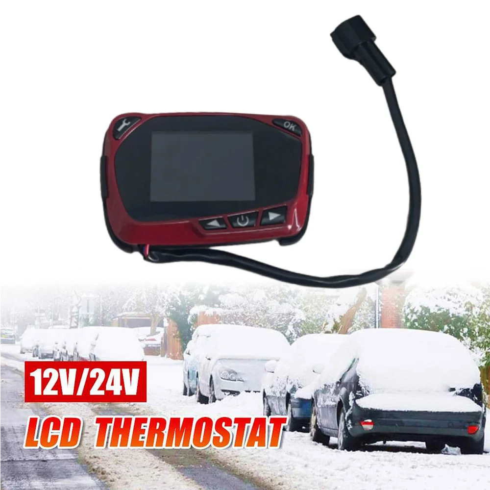 

Car Air Diesel Heater LCD Switch Parking Controller 4 Button Remote Control Kits For 5kw/8kw Car Heater Car Parking Diesel Heate