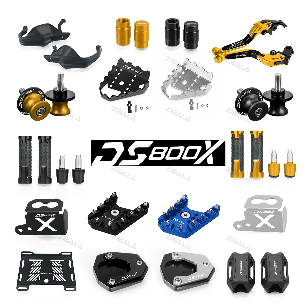 Peças para VOGE 800 Rally DS 800 X Rally: Manetes de Freio e Embreagem, Manoplas de Guidão, Tampa de Válvula, Pedal de Freio, Acessórios DS800X