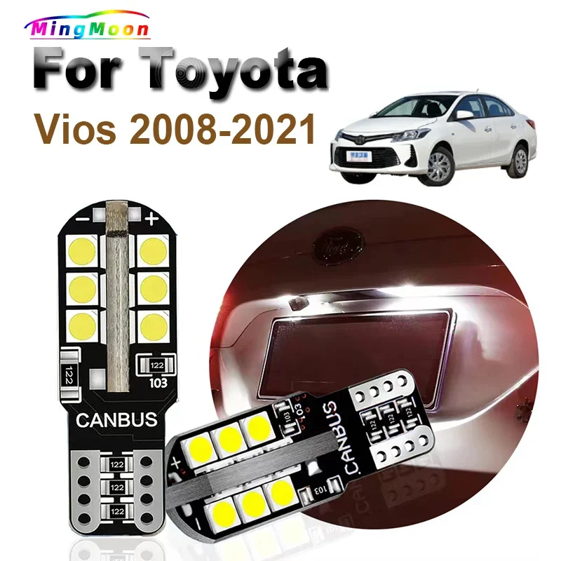 

2 шт., автомобильные лампы для Toyota Vios 2008-2016 2017 2018 2019 2020 2021