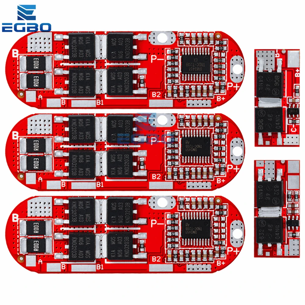 1~10PCS Bms 1S 2S 10A 3S 4S 5S 25A Bms 18650 Li-ion Lipo Lithium Battery Protection Circuit Board Module Pcb Pcm 18650 Lipo Bms