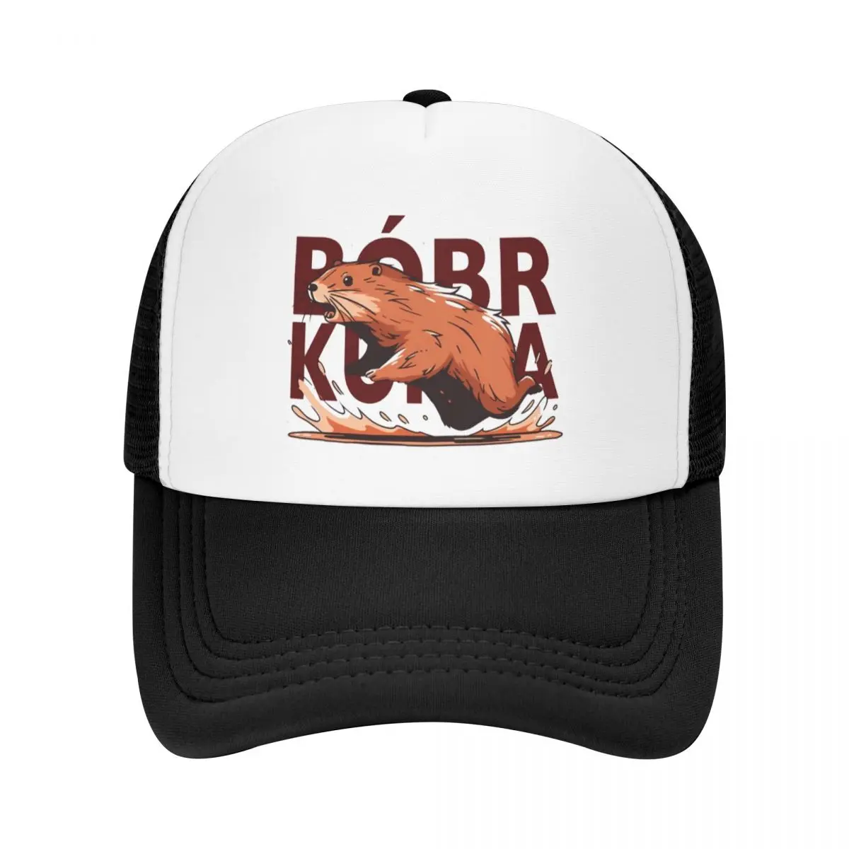 Poland Beaver Bober Baseball Caps Unisex Baseball Hat Outdoor Hip Hop Hats image 2