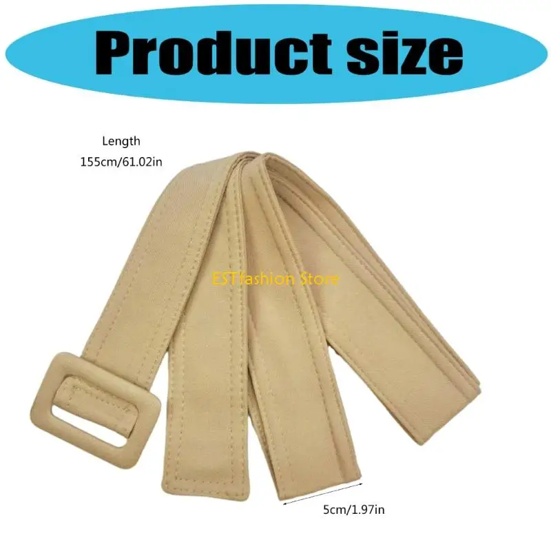 Y5GC حزام معطف بطول قابل للتعديل وحزام خندق للنساء معطف ملفوف للسيدات