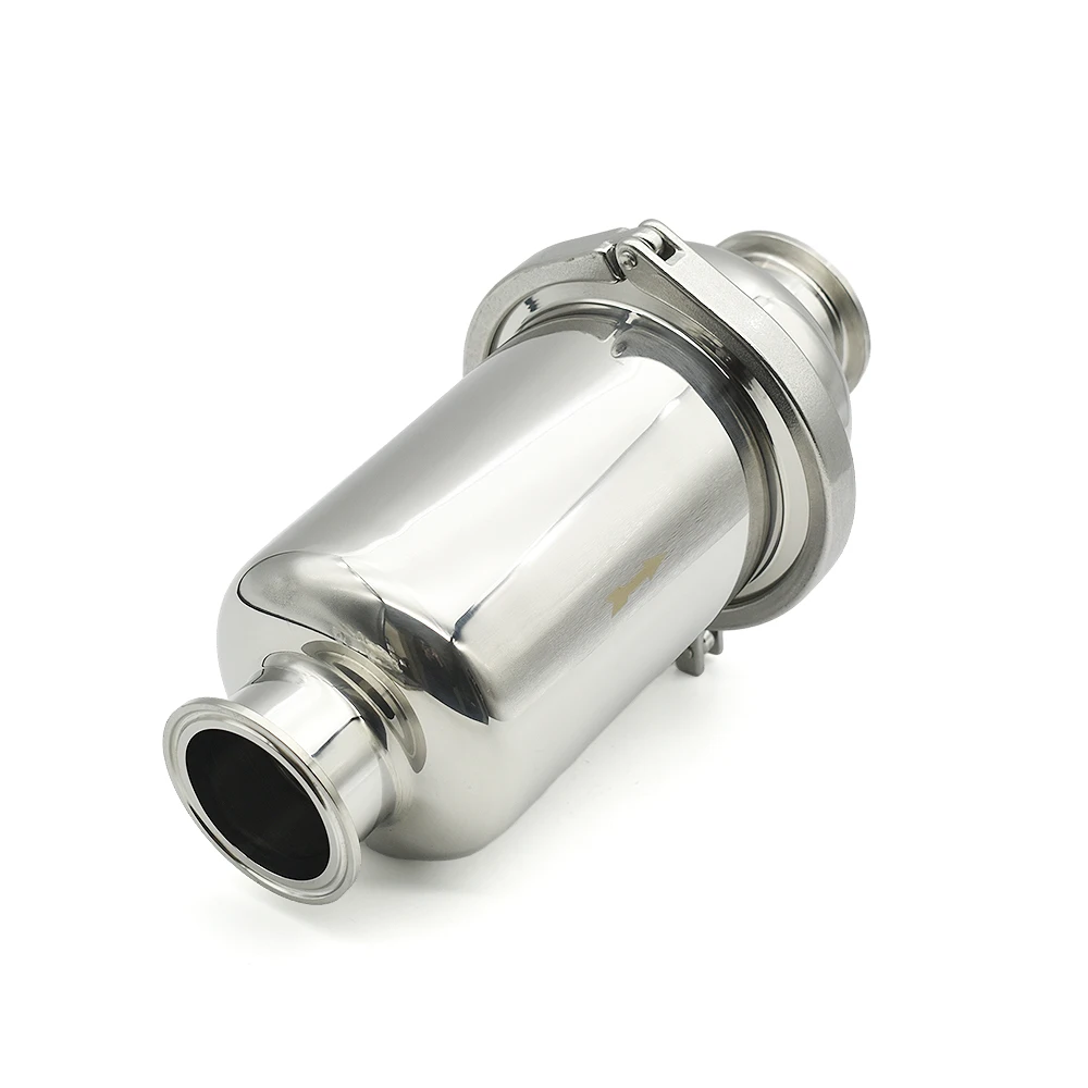 Imagem -04 - Filtro de Tri Clamp Filtro Short Inline Fit 38 mm 51 mm Pipeline Homebrew Beer Brewing Aço Inoxidável Ss304 316