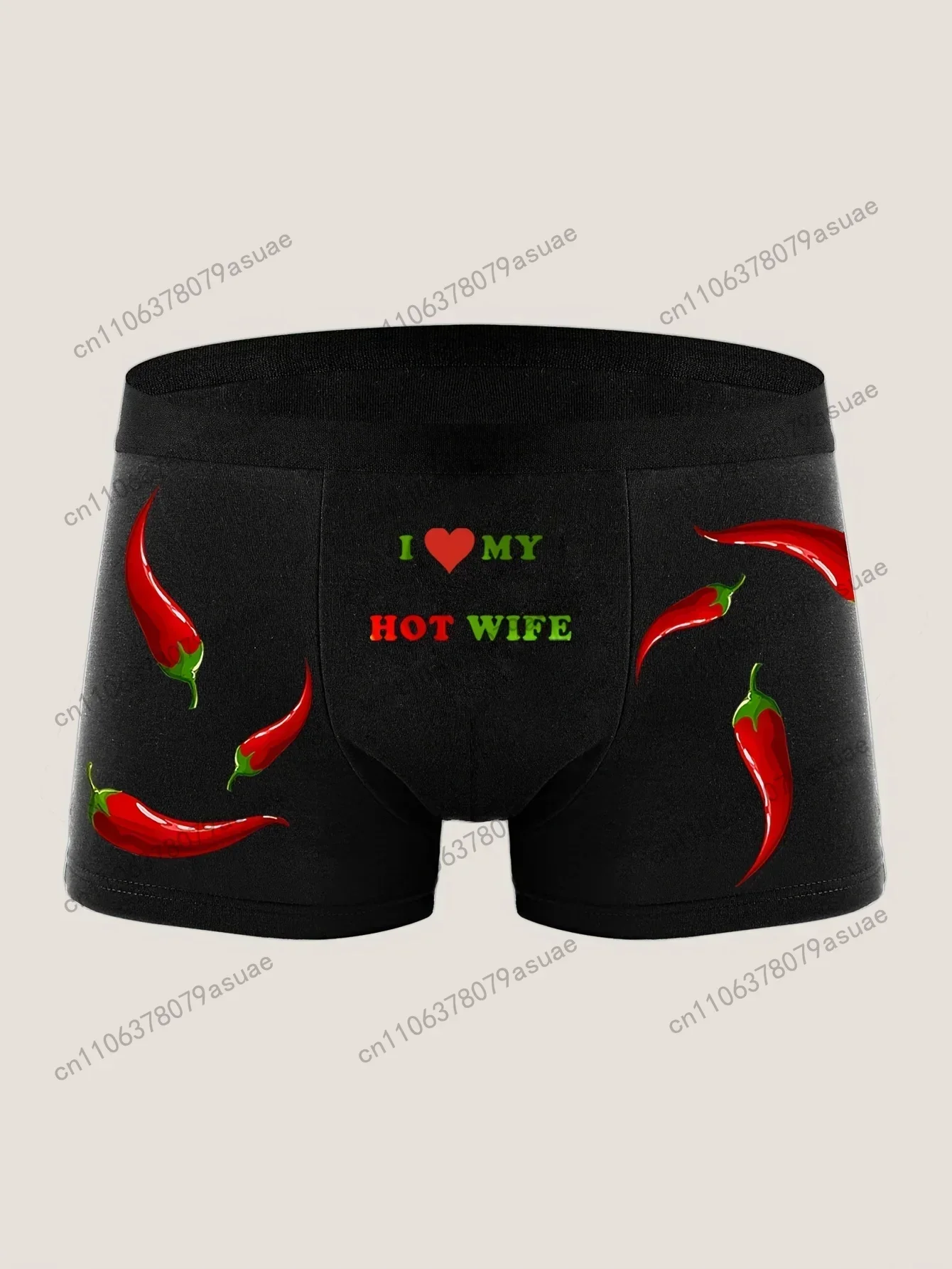 1pc Men'S Sexy Black Boxer Briefs Soft Comfortable Breathable Polyester Knit Underwear Slim Fit Athletic Sportswear with 