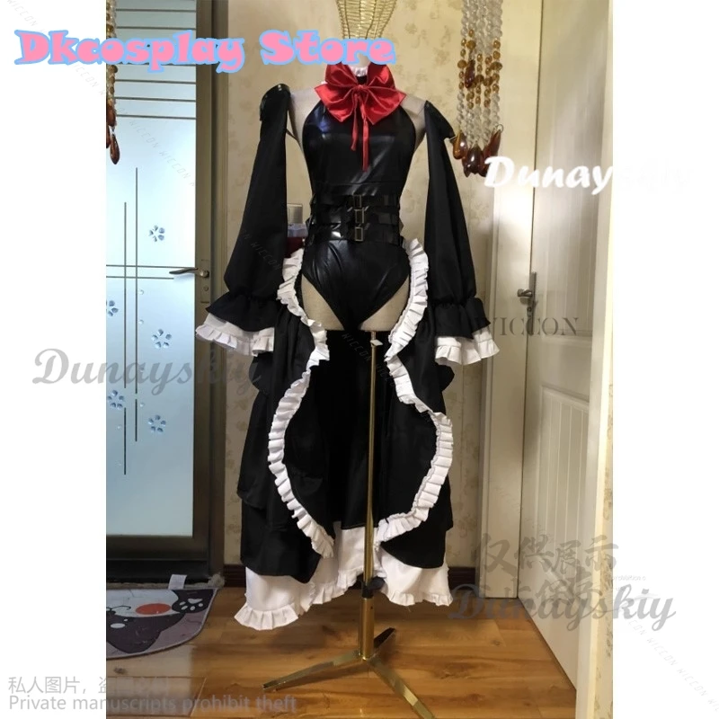 Customized Game Anime Dead Or Alive Marie Rose Dress Uniform Outfits Games Cosplay Costumes Flower Dress Lolita Cosplay Wigs