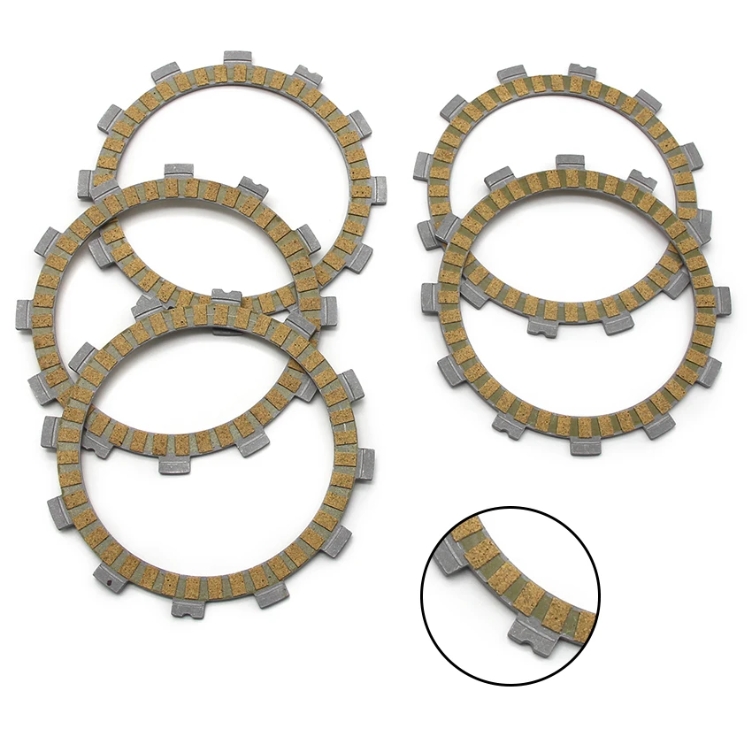 Für Suzuki RM80 B/C/N/XT/XX XE/XF/HF K/L/M/N/P/R/S/T/V/W/X/Y/K1 RM85 RM85L 21441-13A01 Motorrad-Kupplungsreibscheiben-Kit – Detail 3