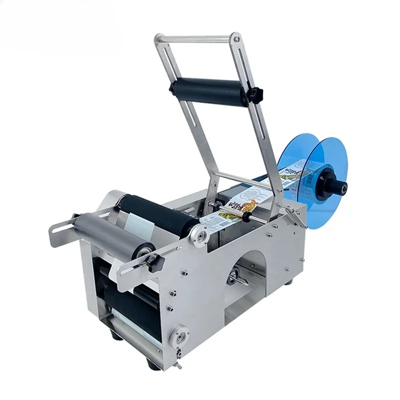 

Factory Direct High Efficiency Semi-Automatic Desktop Round Bottle Labeling Machine Convenient Round Bottle Labeling Machine
