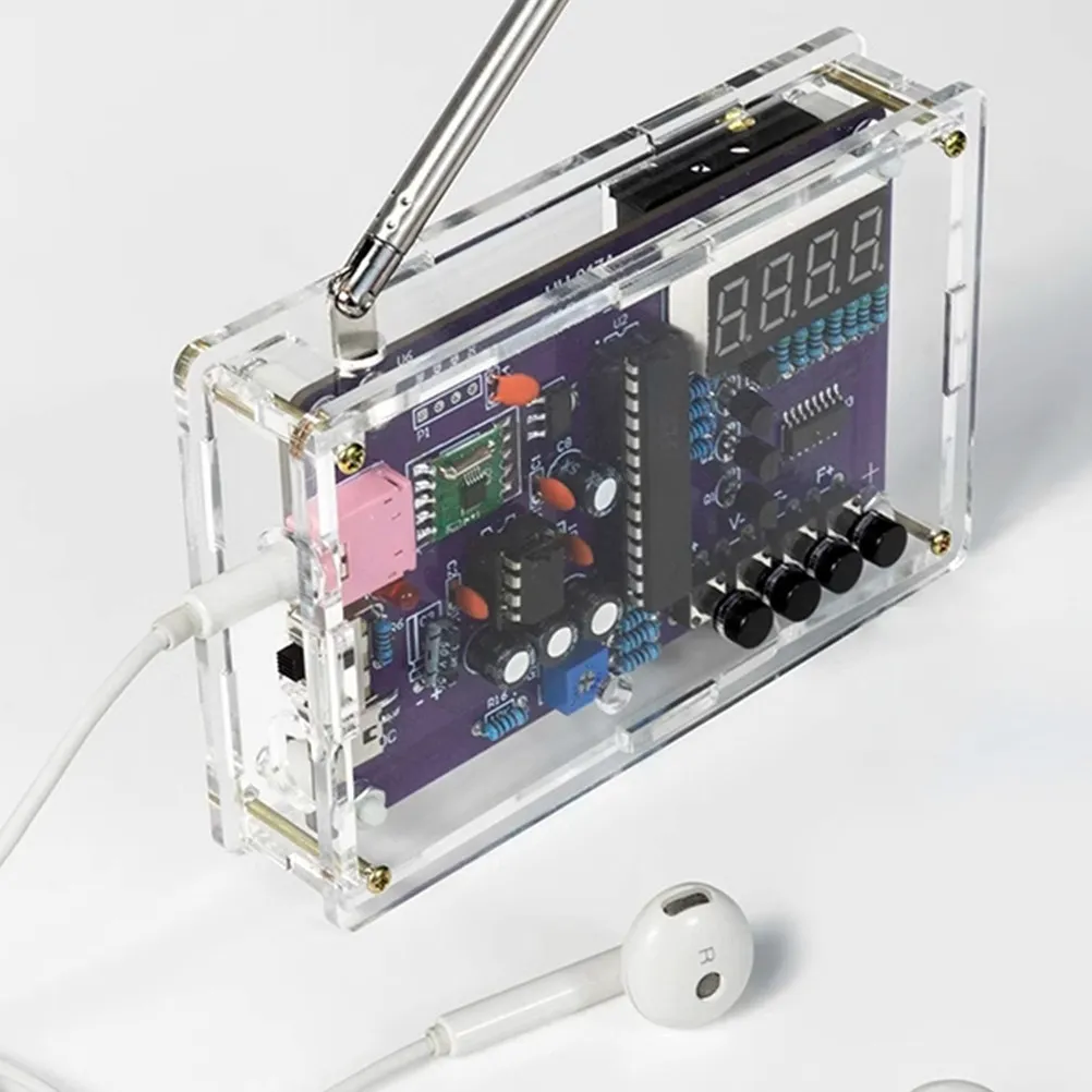 

Набор для сборки радиоприемника своими руками: проект для начинающих по пайке и изучению электроники, создайте свой собственный кристаллический радиоприемник (STEM-набор)