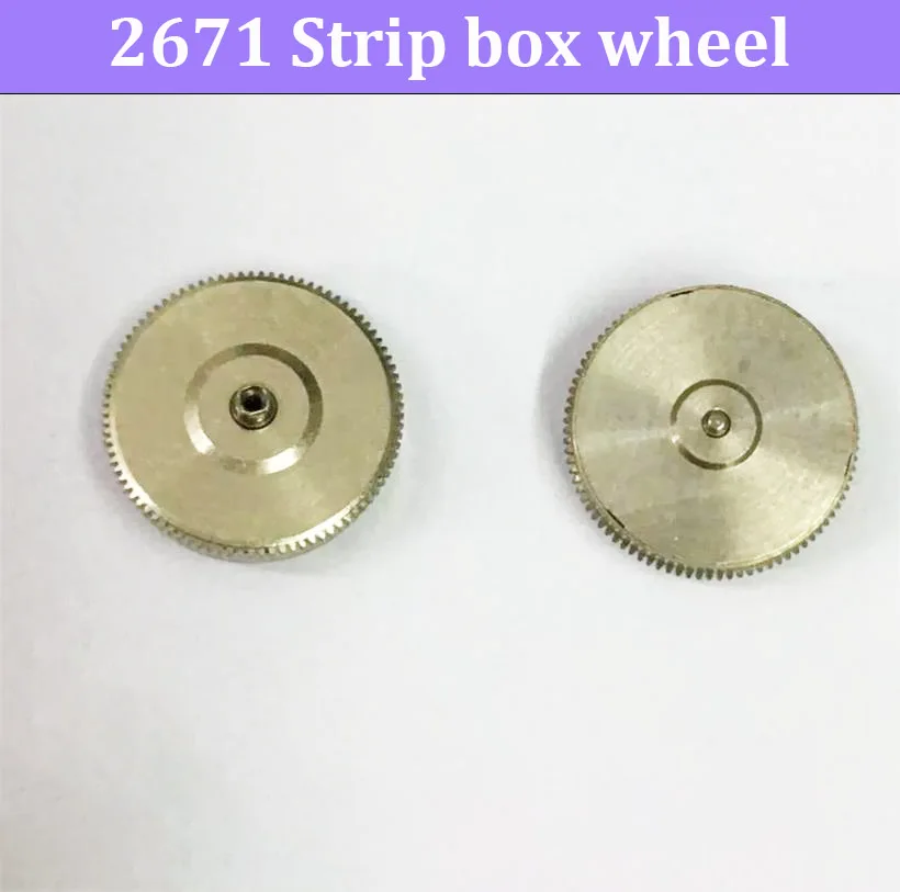 

Подходит для разборки механизма 2671, коробка для главной пружины (включая главную пружину), оригинальные детали для разборки, аксессуары для часов.