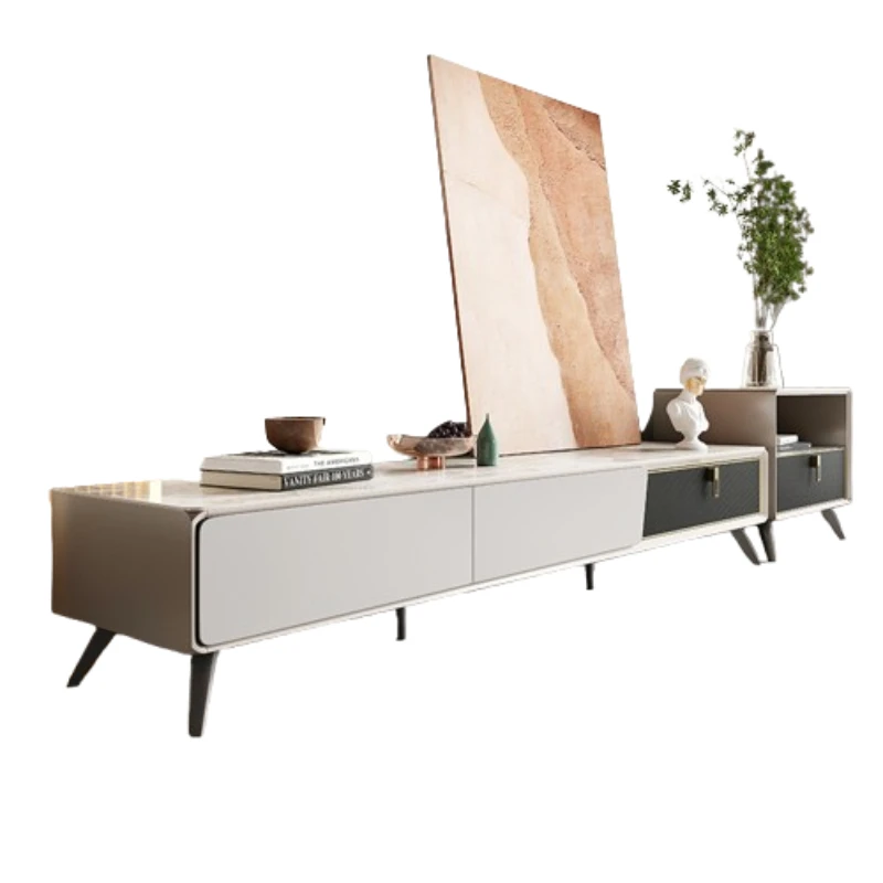 Armário de tv com exibição de parede, luz italiana, luxo, nórdico, gavetas, designer, tv, armazenamento moderno, móveis para casa