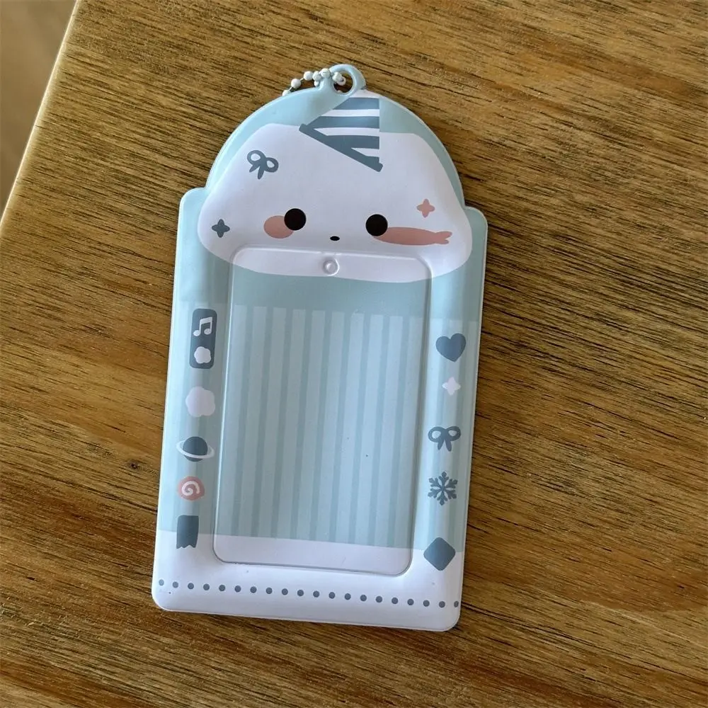 Cute 3 inch Kpop Photocard Holder Mini PVC Idol Photo Frame Gift Y2K Style Card Holder