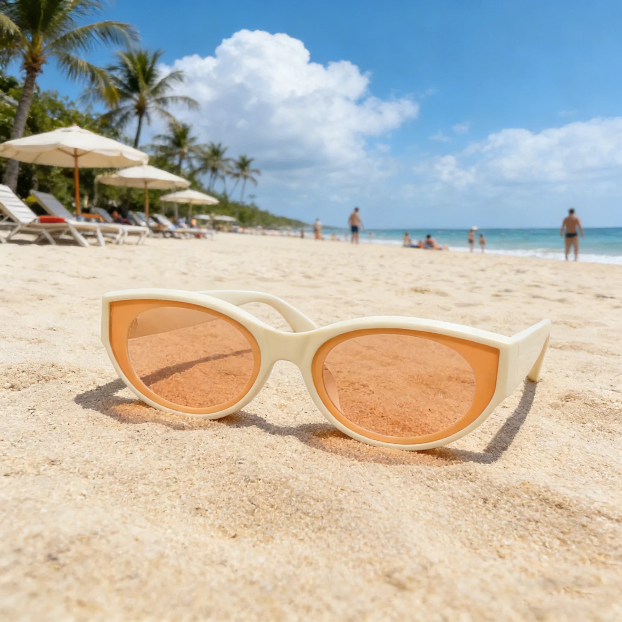 Eye Sunglasses New Arrival Elliptic Square Sun Glasses Female Shades 30g Weight Summer Sunglasses For Daily Wear Outdoor Summer - zdjęcie 1
