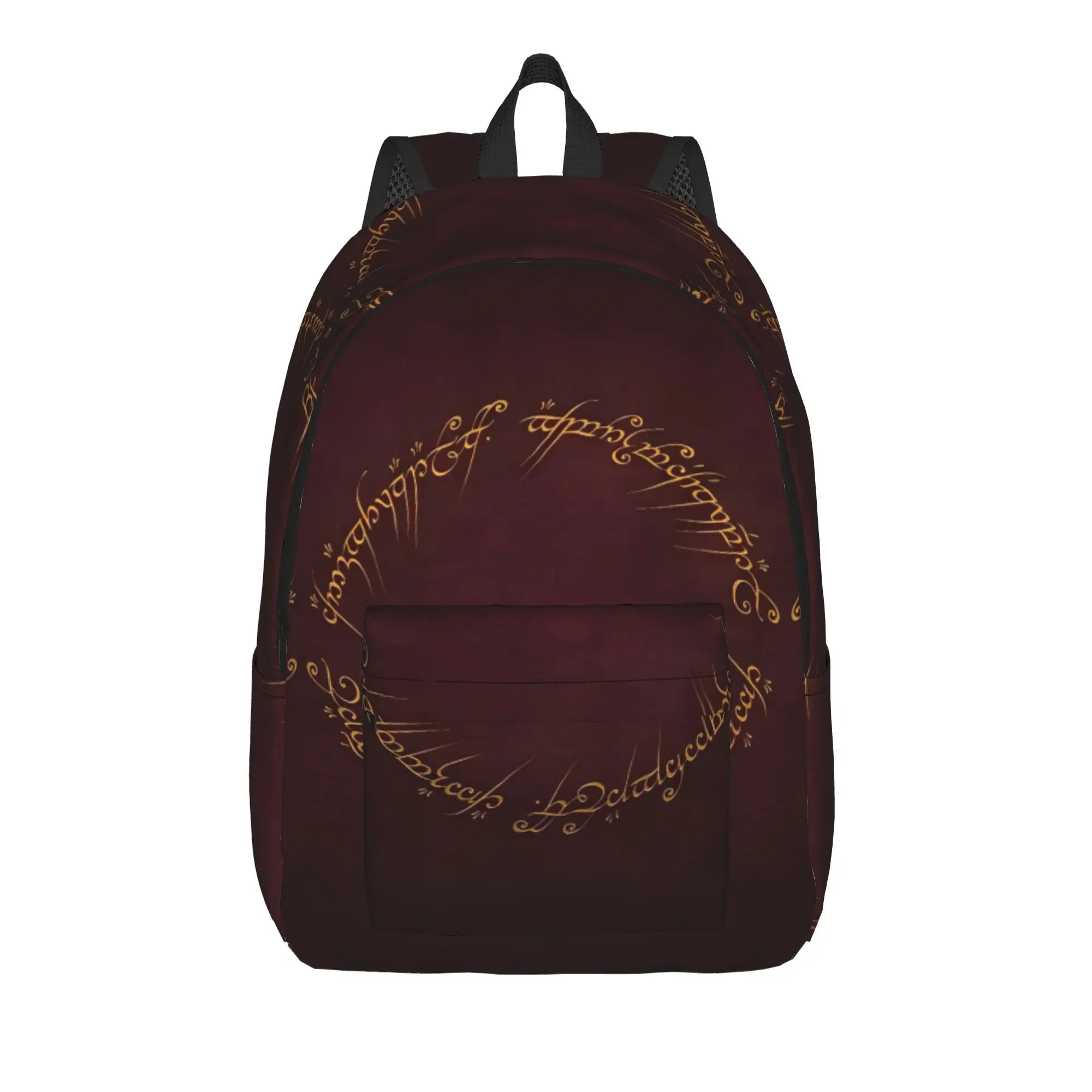 L-Lords Of The R-Rings Middle Earth (8) Backpack  Women Men Polyester Hiking Backpacks Large Cool High School Bags Rucksack