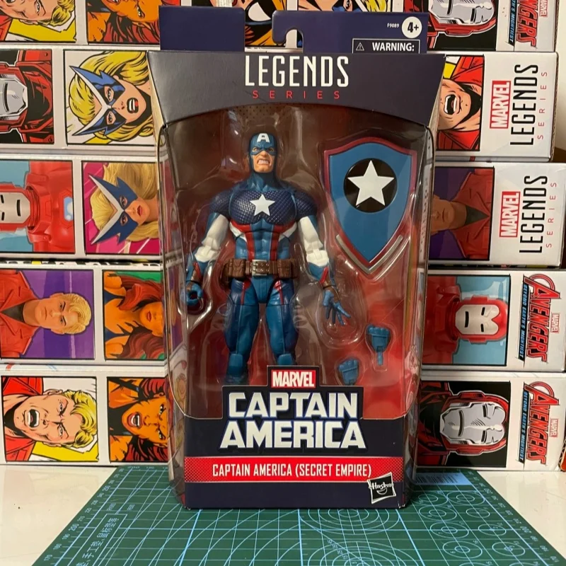 1/12 Spot Marvel Legends Ml Captain America Secret Empire 6-inch Movable Boy Gift Collection Graduation Gift Desktop