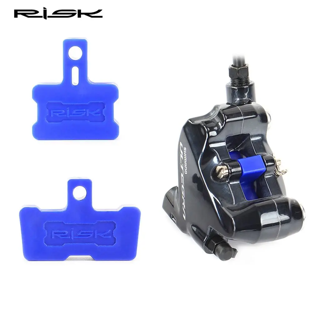 2/3pcs Blue Hydraulic Disc Brake Spacer Washer Bicycle Brake Spacer Piston Retainer Bleed Spacer Brake Caliper Pad