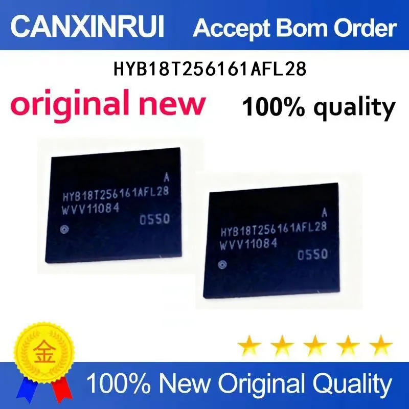 (5-100 Pieces) Brand new original HYB18T256161AFL28 BGA spot chip IC