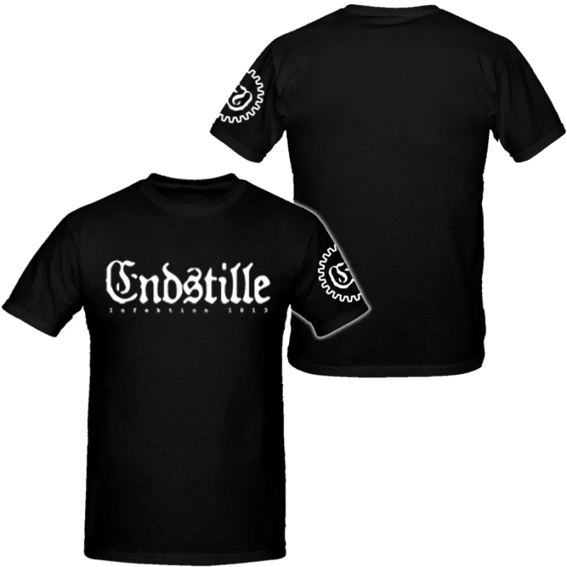 Endstille Band Mens Hip Hop Heavy Metal Tshirts Cotton Shirt Unisex Summer Short Sleeve Fashion Brand Tee Vintage Tops