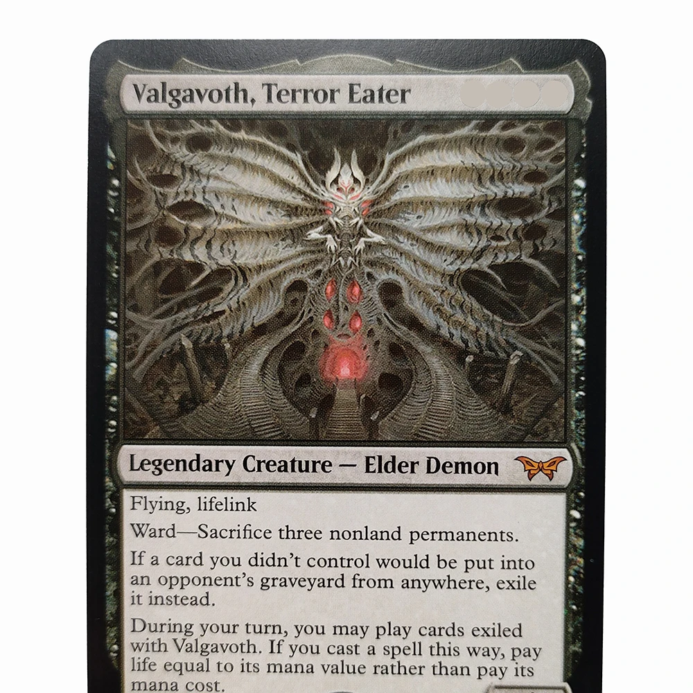 Пользовательские профессиональные прокси-карты высокого качества NON FOIL Valgavoth, Terror Eater Meathook Massacre II Overlord of the Hauntwoods