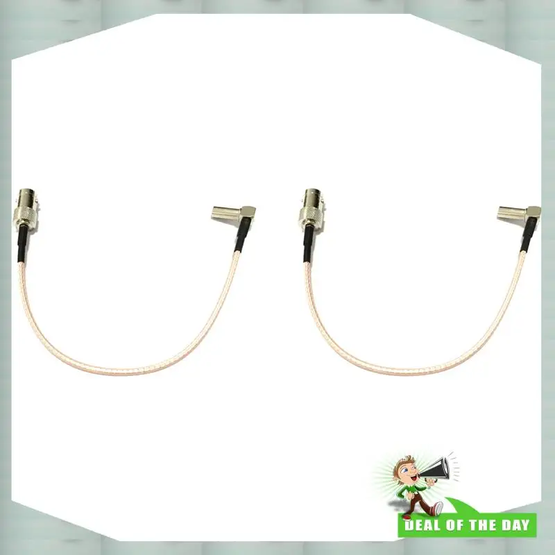 24-Hour Delivery 2X Test Cable BNC Test Connect Cable For Motorola Xir P8668 P6600 GP328D GP338D DP4800 Walkie-Talkie Accessorie