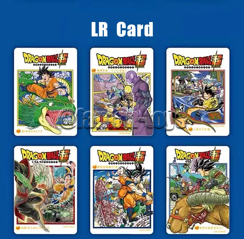 5/25/100 Pcs Anime Dragon Ball Card Son Goku Saiyan Vegeta TCG Rare Trading Collection Cards Battle Carte for Children Gift Toys