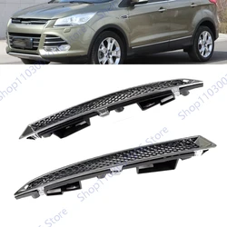 Headlight Lower Bracket Trim Moulding Silver Frame For Ford Escape 2013 2014 2015 2016 Car Accessories DV45-8228-AA